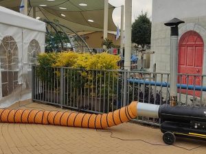 תותח חימום סולר להשכרה