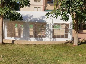 אוהל אבלים לחצר