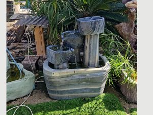 מזרקת אבן טבעית להשכרה לאירועים