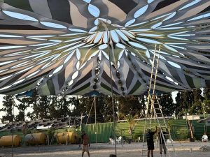 השכרת אוהל לייקרה מעוצב ליצירת מתחם קונספט - אינגו