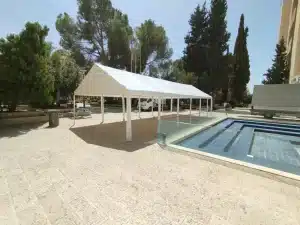 הקמת מתחם הצללה לאירועים עירוניים וציבוריים - פתרונות אינגו