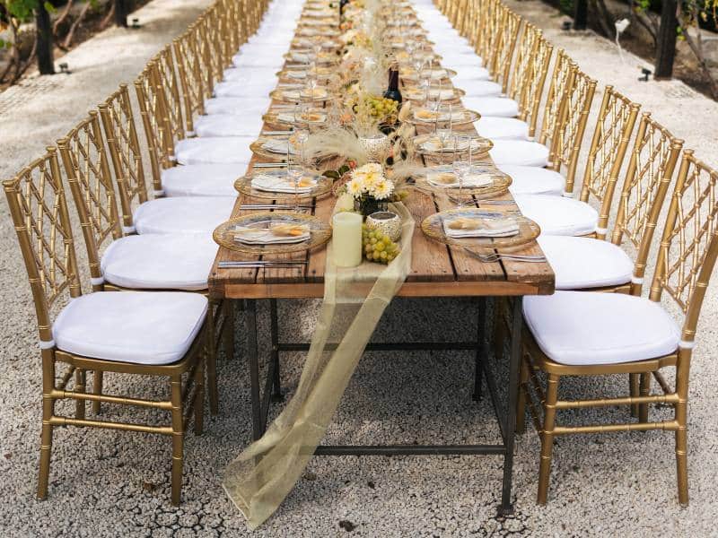 השכרת כסאות לאירועים