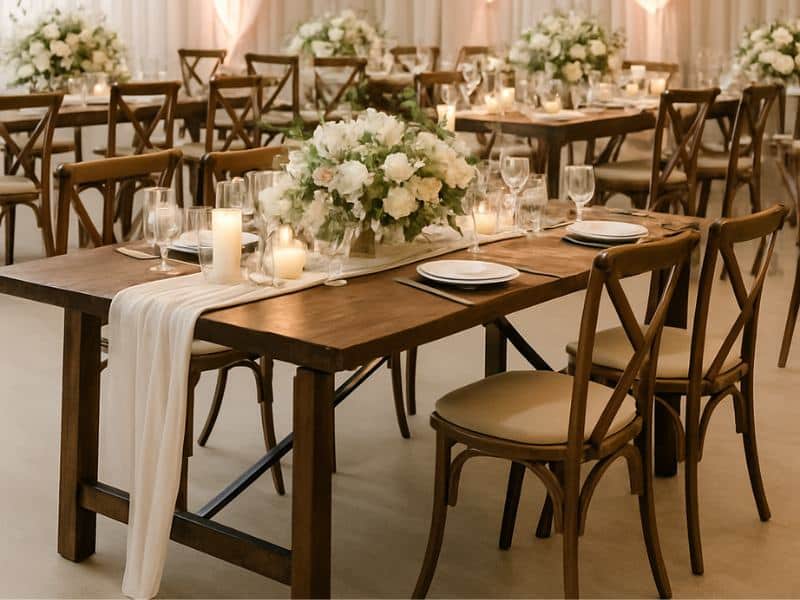 השכרת שולחנות לאירועים