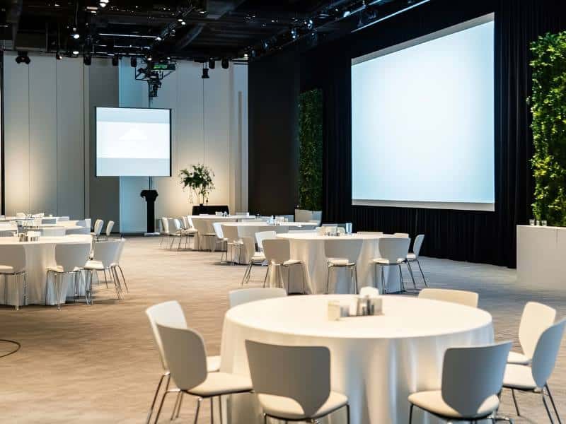 השכרת ציוד לכנסים ותערוכות עסקיות